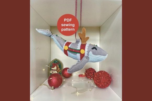Christmas Ornament Whale Sewing Pattern: A Creative Holiday Crafting Guide