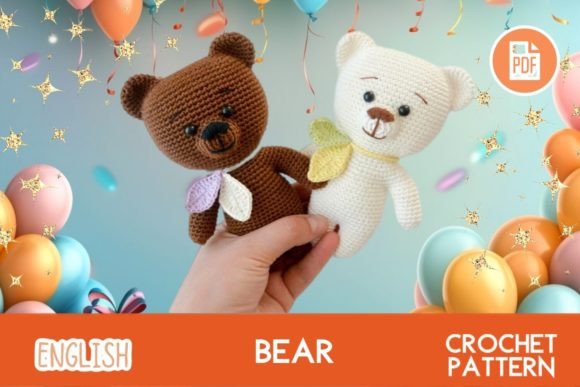 Crochet Bear Teddy Toy Pattern PDF Ami: A Versatile Guide for Creative Crafting