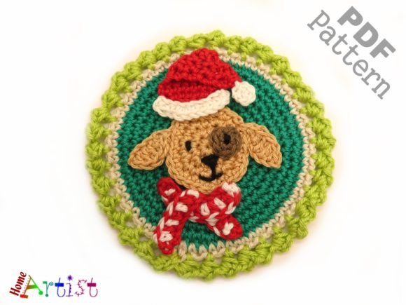 Dog Crochet Ornament Patch: A Versatile Craft for Personalization and Creativity