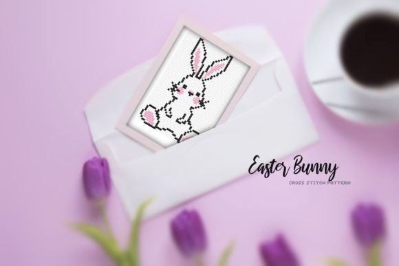 Easter Bunny Cross Stitch Pattern 3