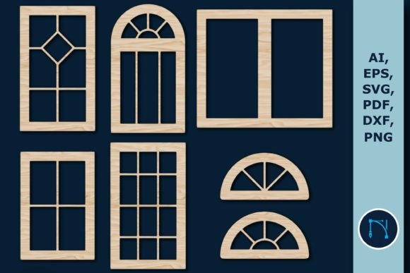 Laser Paper Cut Windows SVG Bundle: A Creative Resource for Modern Crafters