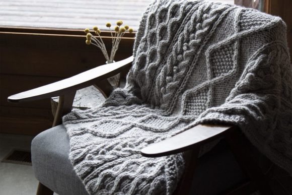 River Rock Throw: A Cozy Knitting Project Inspired by Nature
