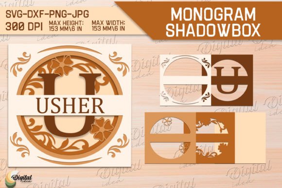 Shadow Box Alphabet Paper Cut